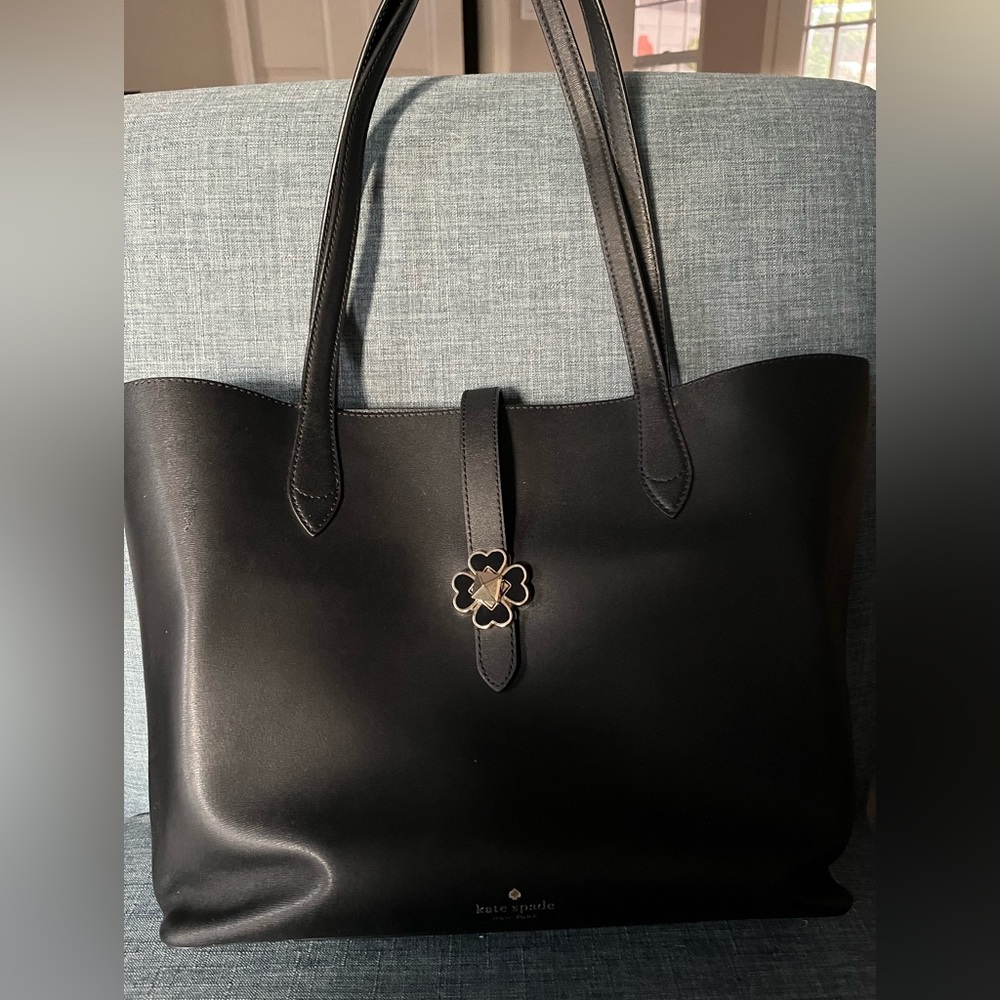 Kate Spade Black Leather tote